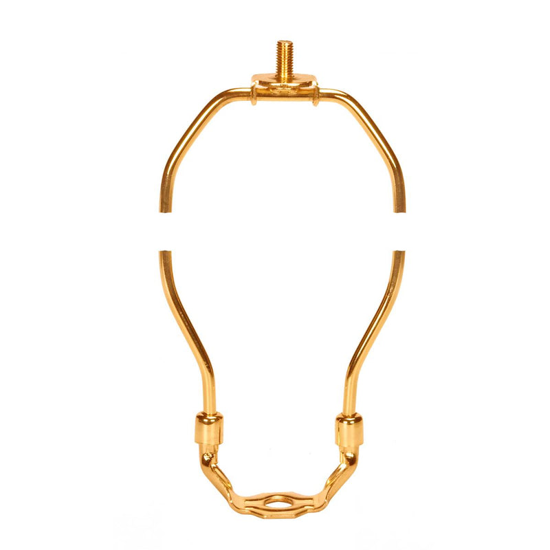 Satco 90-2378 Light Duty Harp, Polished Brass