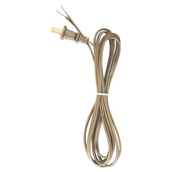 Satco 90-2392 Cord Sets, Metallic Gold