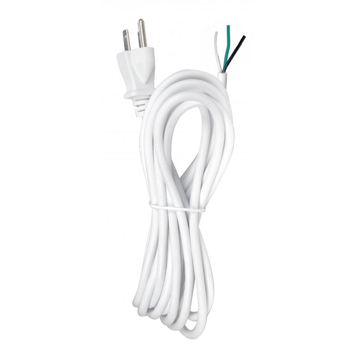 Satco 90-2415 Cord Set, White