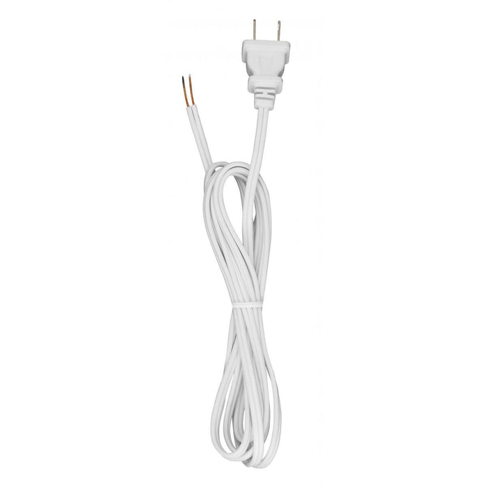 Satco 90-2417 Cord Set, White