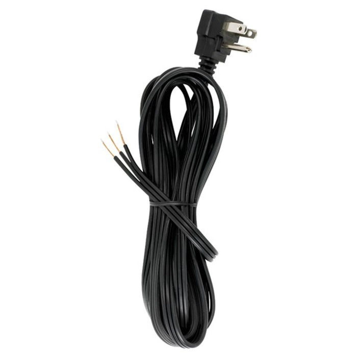 Satco 90-2435 10'Cord Set, Black
