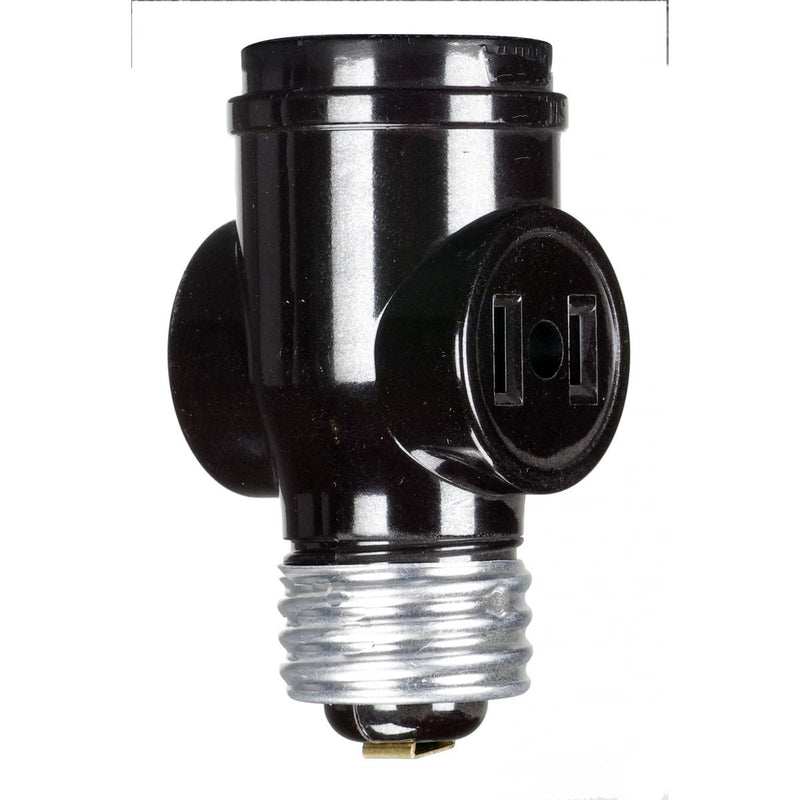 Satco 90-2449 Keyless Current Tap, Brown