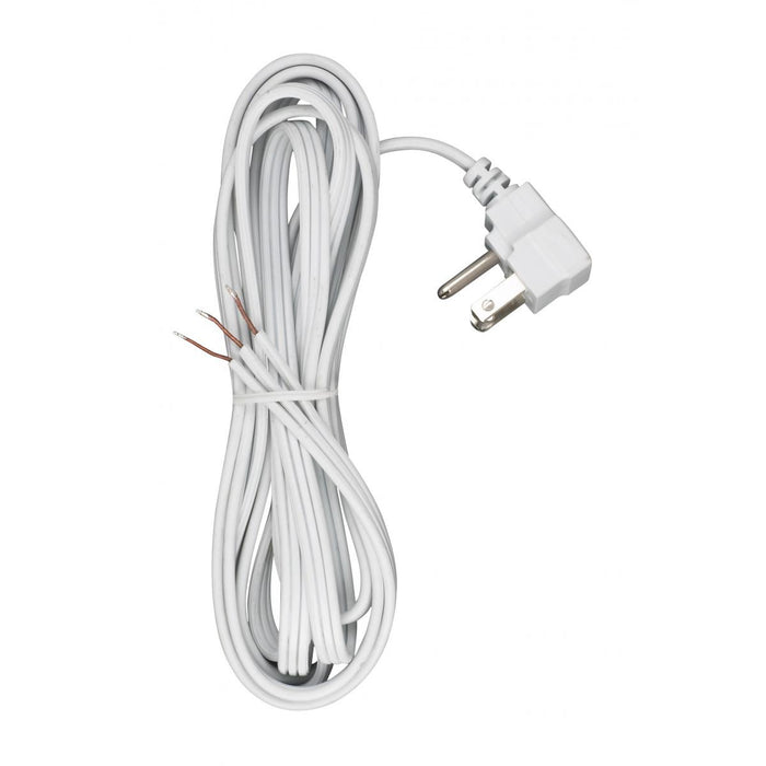 Satco 90-2459 10'Cord Set, White