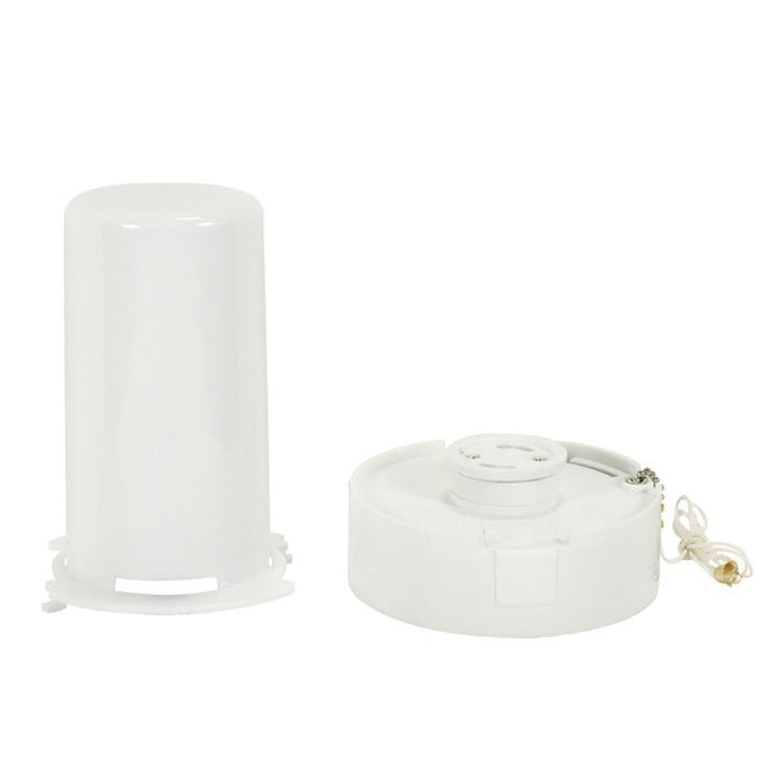 Satco 90-2499 Pull Chain Receptacle & Lens, Not Specified