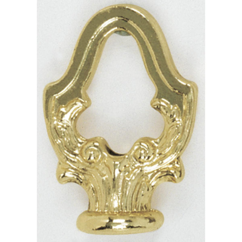 Satco 90-253 2" Die Cast Fixture Loops, Brass Plated