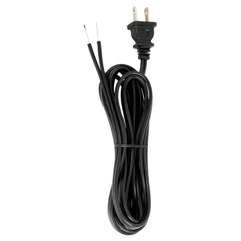 Satco 90-2596 10'Cord Set, Black