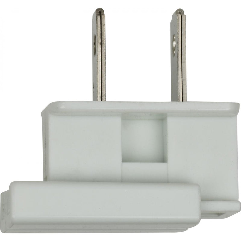 Satco 90-2605 Slide Plug, White