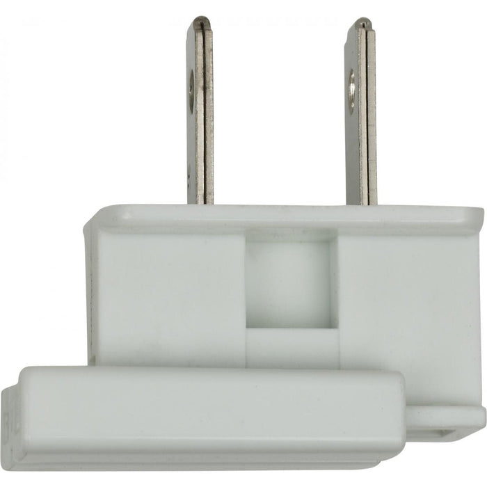Satco 90-2605 Slide Plug, White
