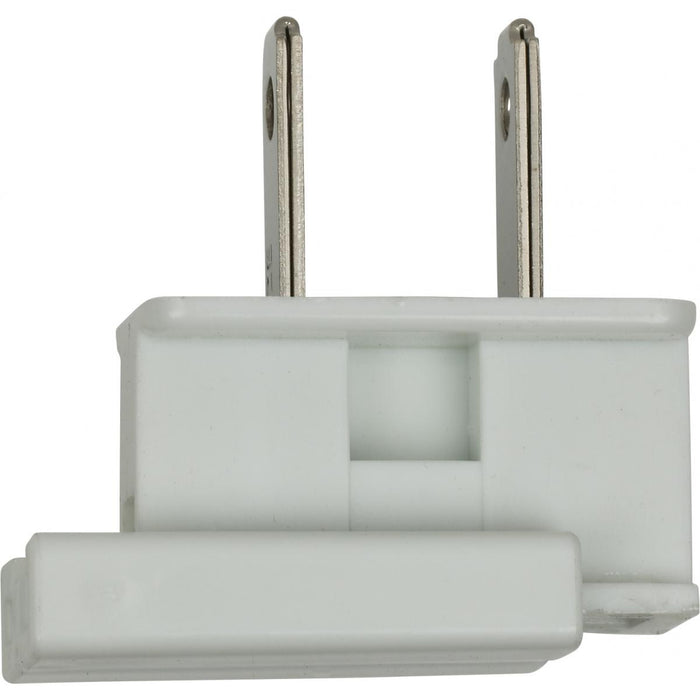 Satco 90-2606 Slide Plug, White