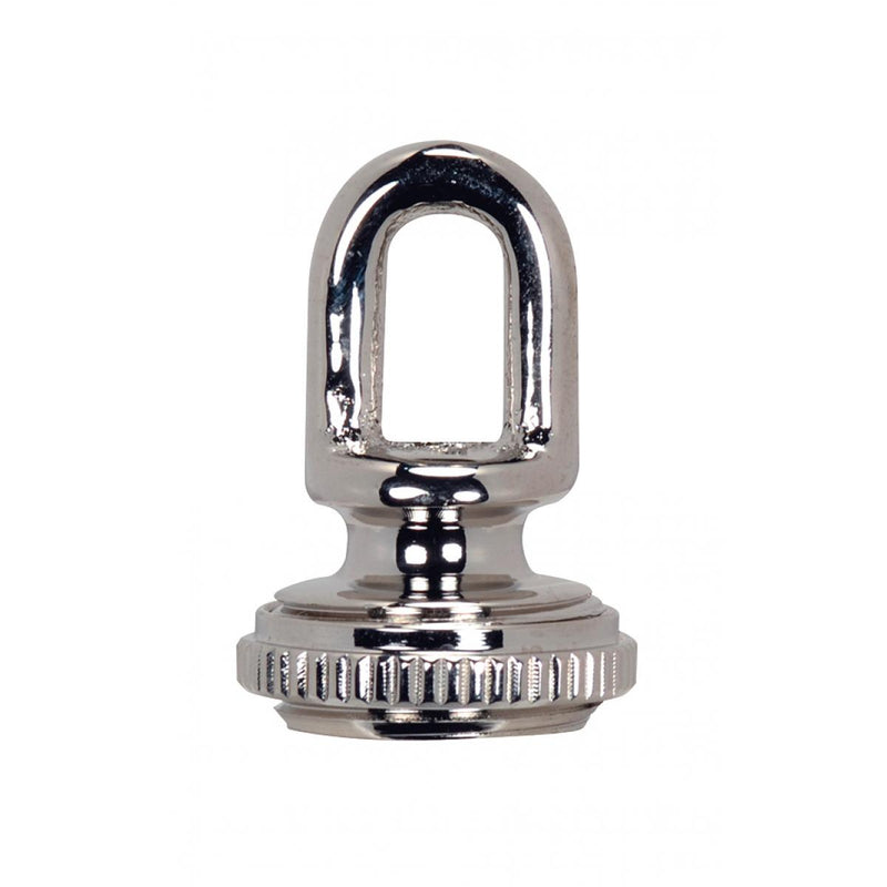 Satco 90-2613 Screw Collar Loop, Polished Nickel