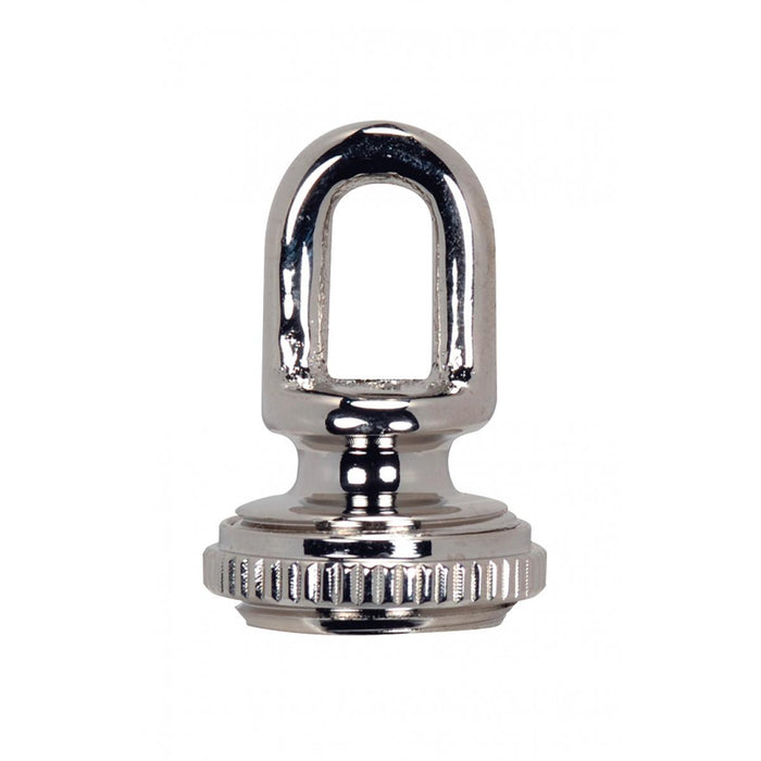 Satco 90-2613 Screw Collar Loop, Polished Nickel