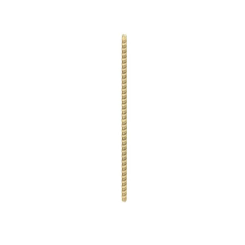 Satco 90-2622 Nipple, Yellow Zinc Plated