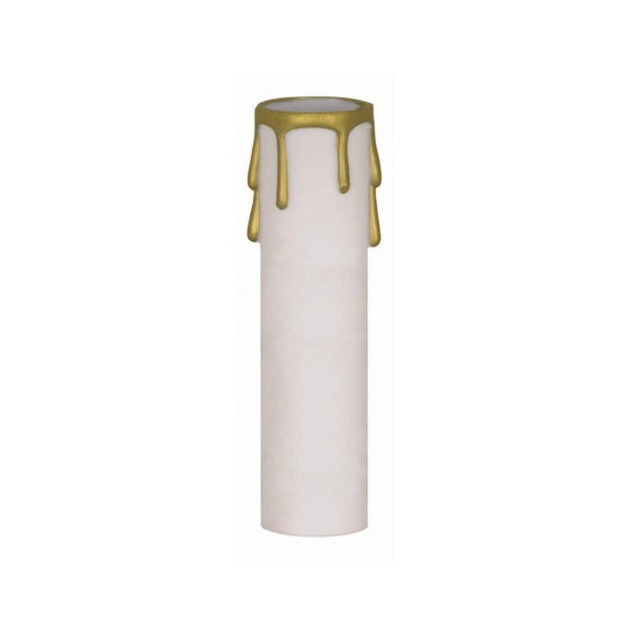 Satco 90-369 Candle Cover, White