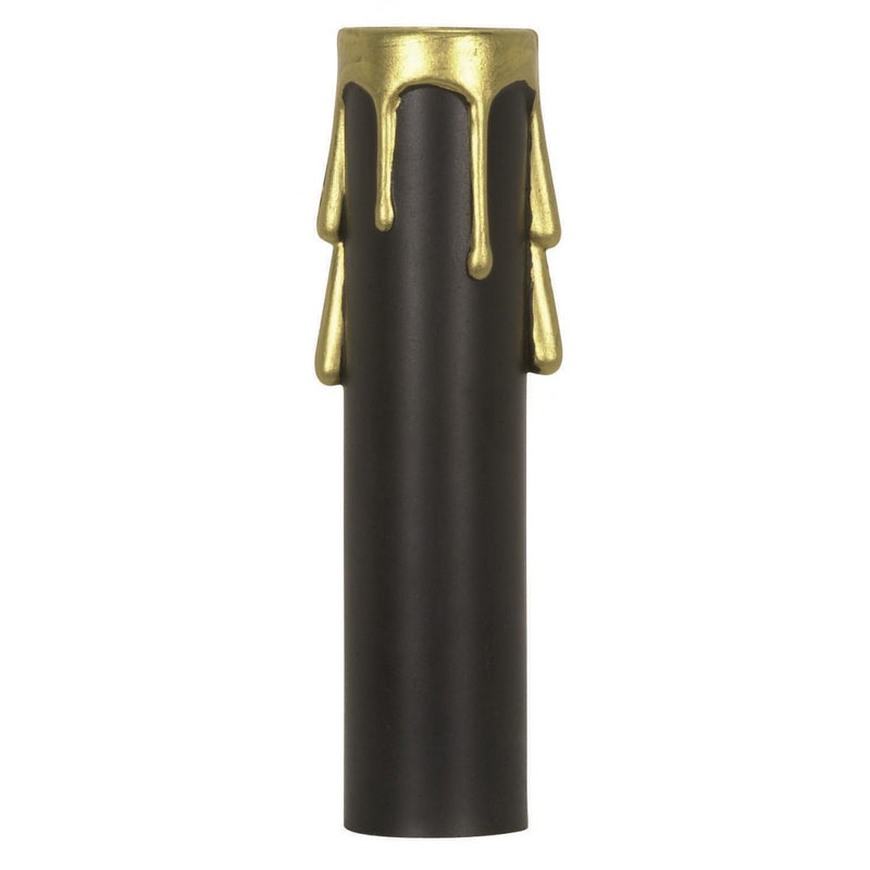 Satco 90-374 Candle Cover, Black