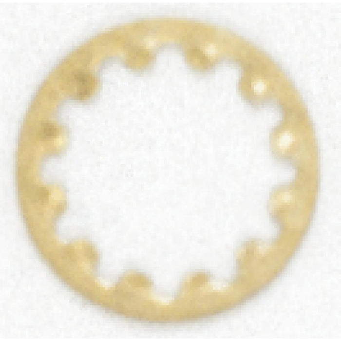 Satco 90-392 Toothwasher, Brass Plated