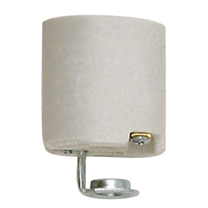 Satco 90-419 Socket, White