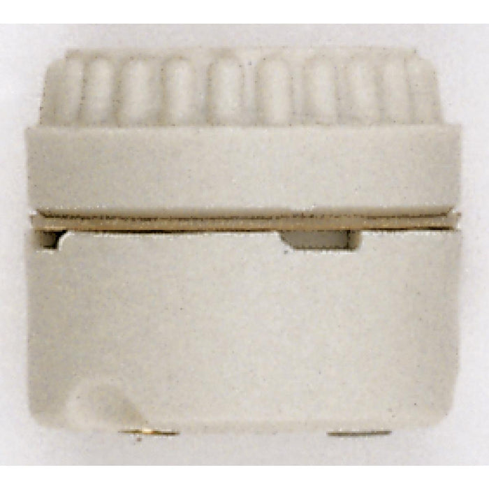 Satco 90-425 Sign Receptacle, White
