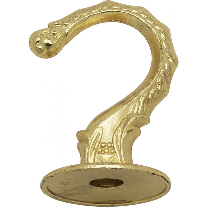 Satco 90-440 Swag Hook, Brass Plated