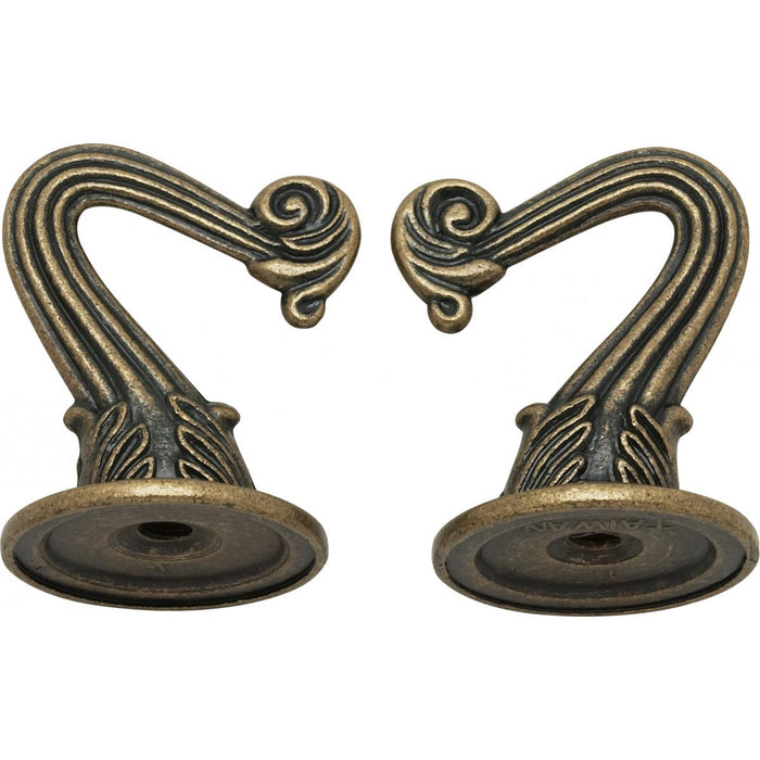Satco 90-451 Swag Hook Kit, Antique Brass