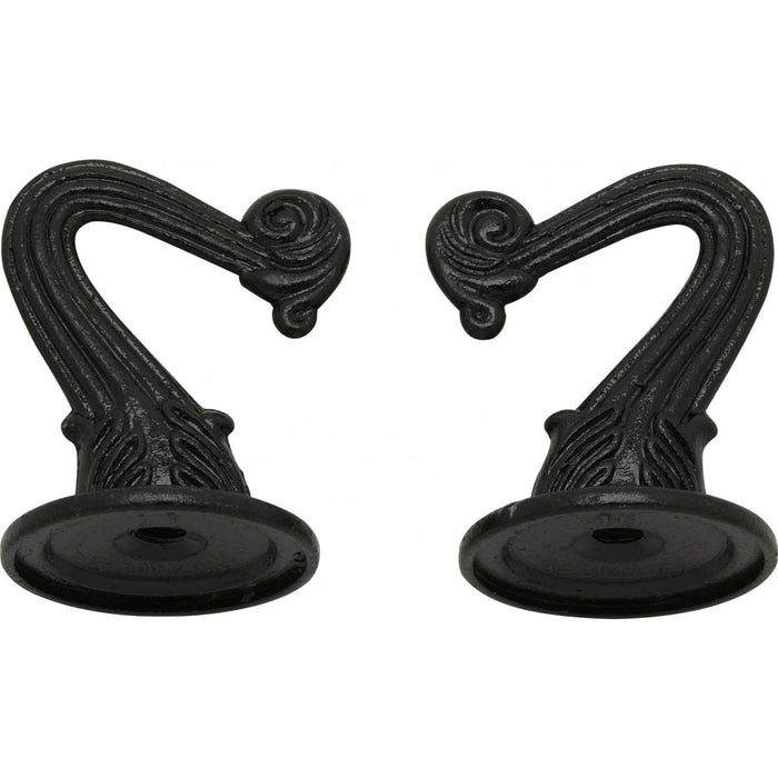Satco 90-452 Swag Hook Kit, Black