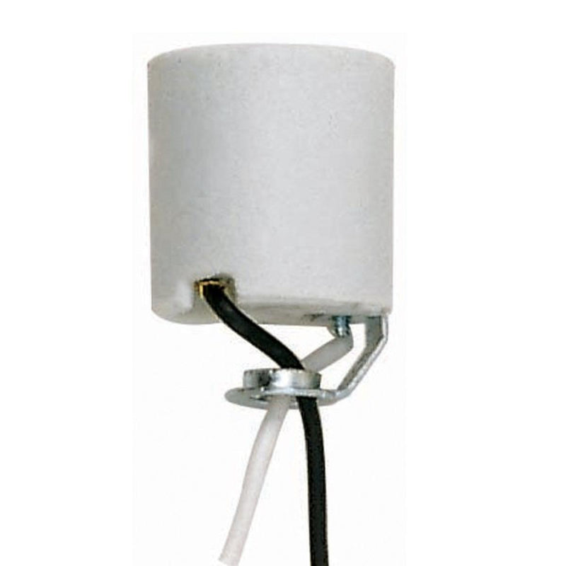 Satco 90-466 Socket, White