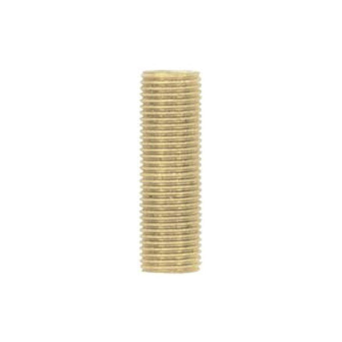 Satco 90-5007 Nipple, Yellow Zinc Plated