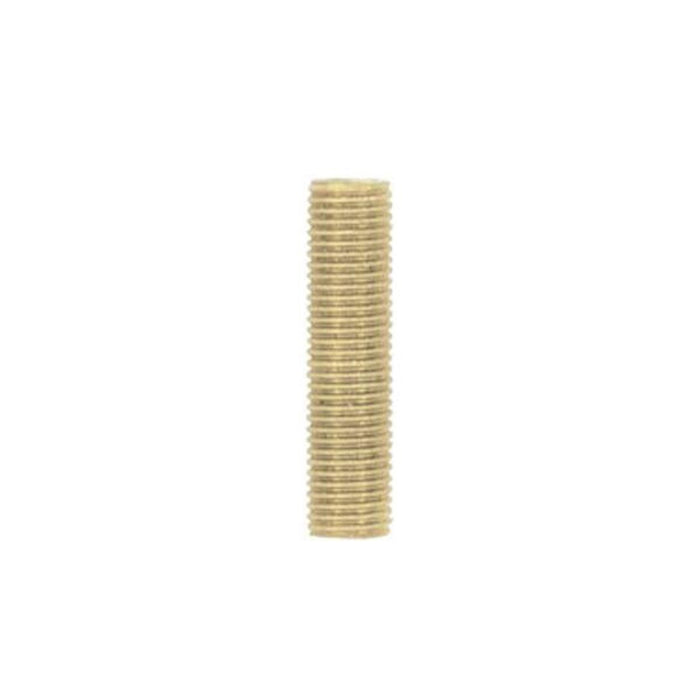 Satco 90-5032 Nipple, Yellow Zinc Plated