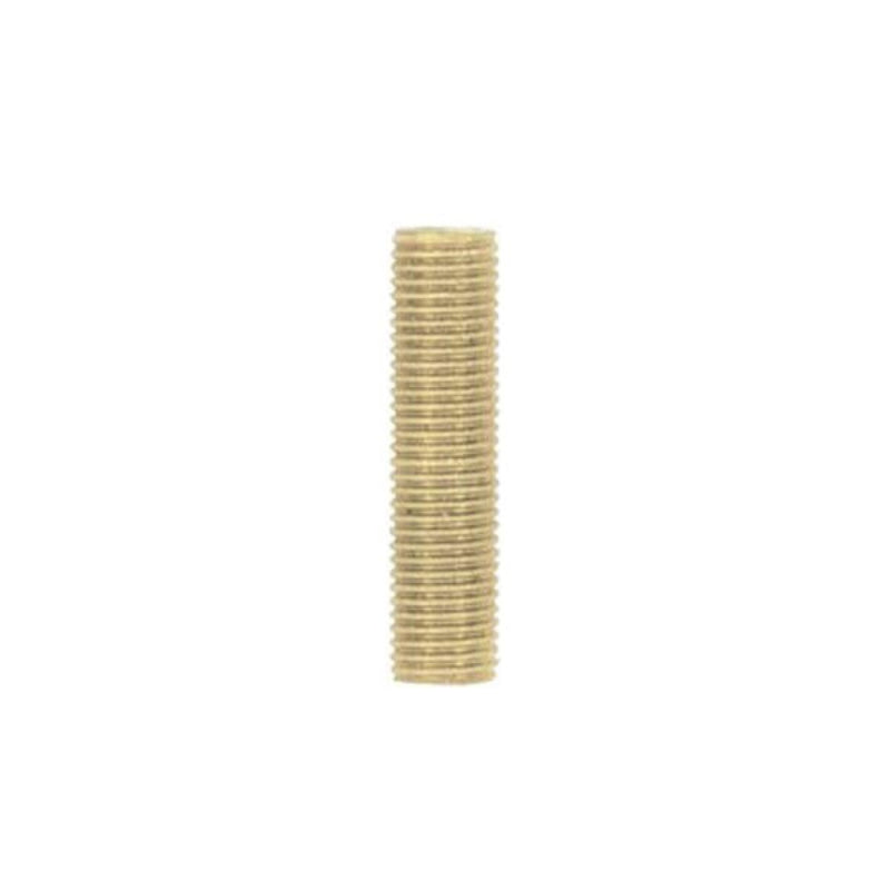 Satco 90-5036 Nipple, Yellow Zinc Plated