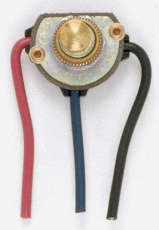 Satco 90-504 Rotary Switch, Brass Plated