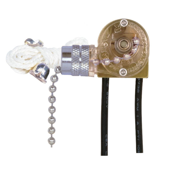 Satco 90-505 Canopy Switch, Nickel Plated