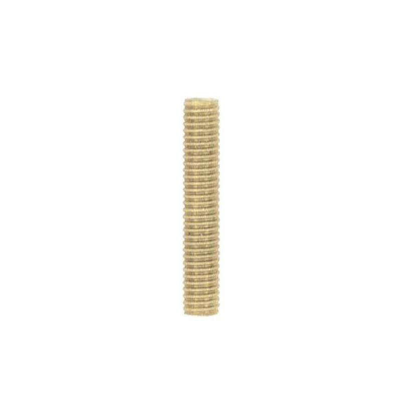 Satco 90-5076 Nipple, Yellow Zinc Plated