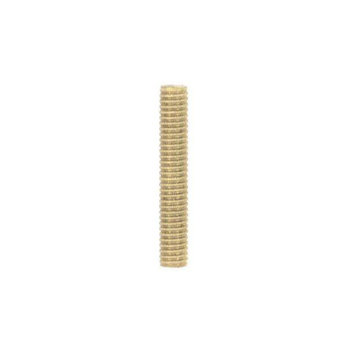Satco 90-5080 Nipple, Yellow Zinc Plated