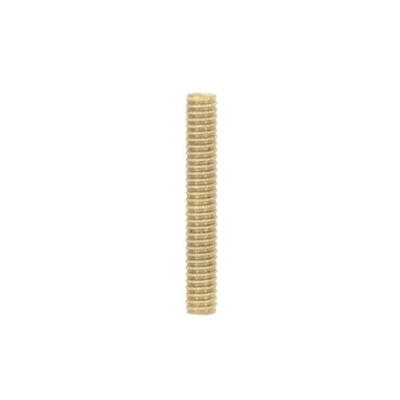 Satco 90-5088 Nipple, Yellow Zinc Plated