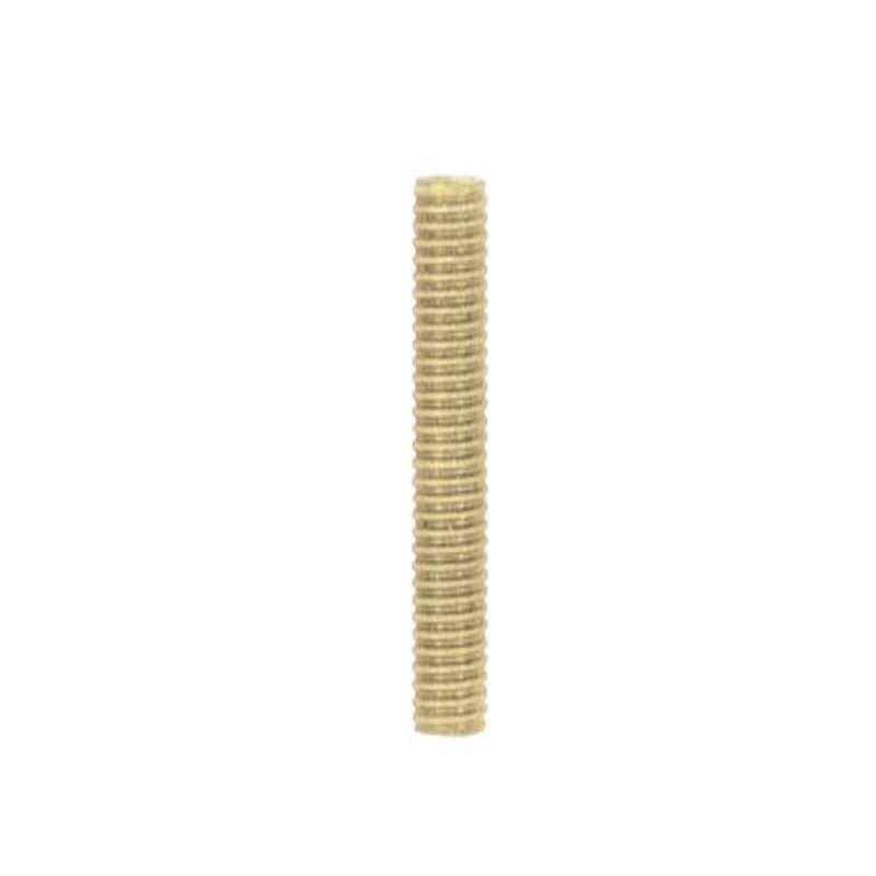 Satco 90-5100 Nipple, Yellow Zinc Plated