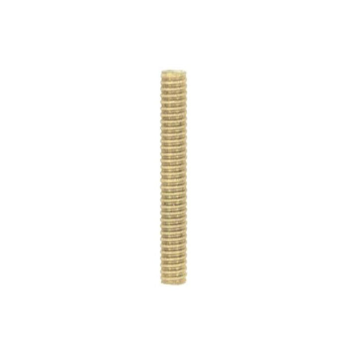 Satco 90-5104 Nipple, Yellow Zinc Plated