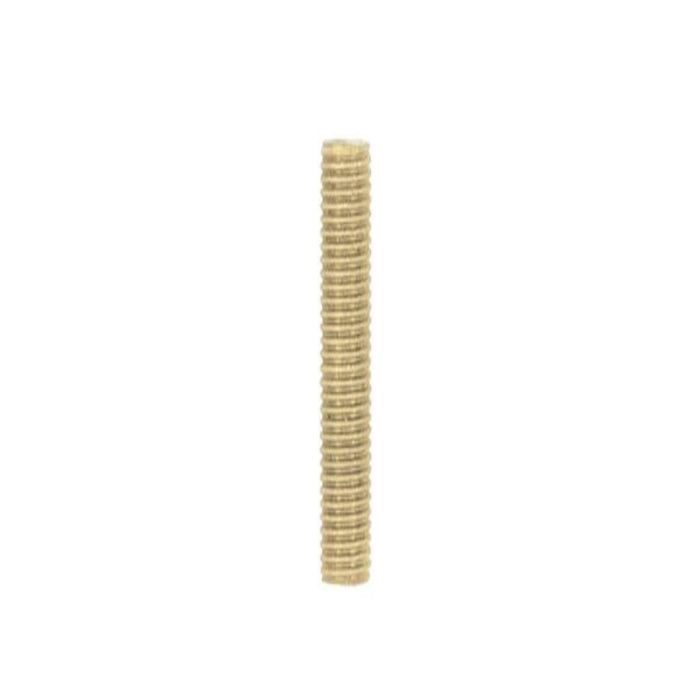 Satco 90-5112 Nipple, Yellow Zinc Plated