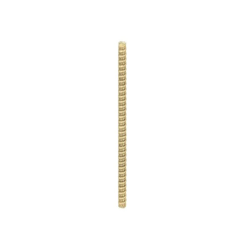 Satco 90-5160 Nipple, Yellow Zinc Plated