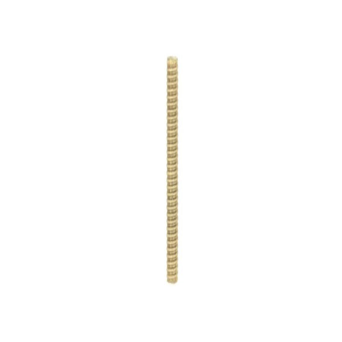 Satco 90-5176 Nipple, Yellow Zinc Plated