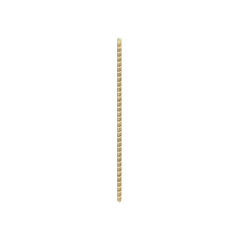 Satco 90-5199 Nipple, Yellow Zinc Plated
