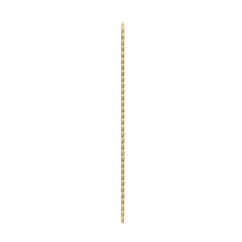 Satco 90-5200 Nipple, Yellow Zinc Plated