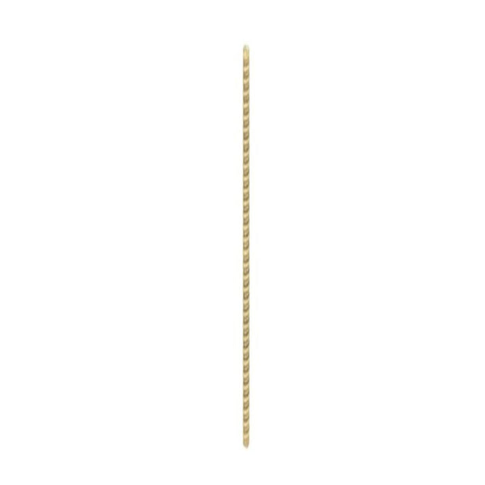Satco 90-5200 Nipple, Yellow Zinc Plated