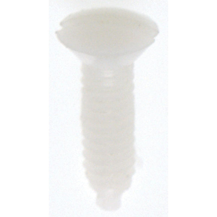 Satco 90-537 Switchplate Screw, White
