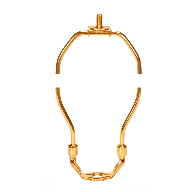 Satco 90-554 Heavy Duty Harp, Polished Brass
