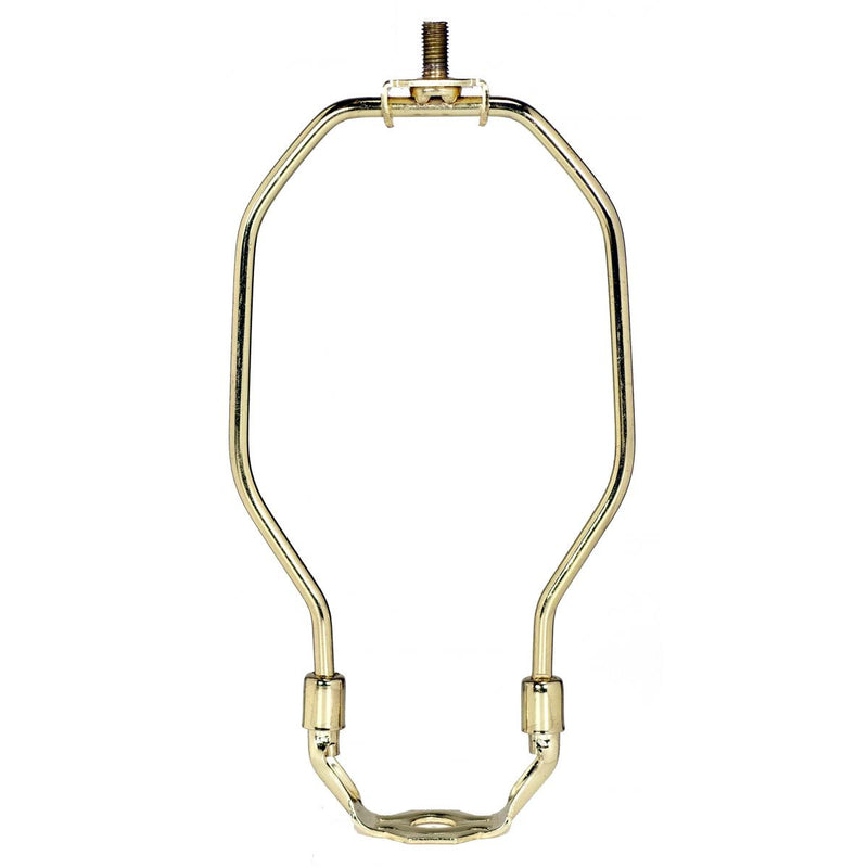 Satco 90-570 Light Duty Harp, Polished Brass
