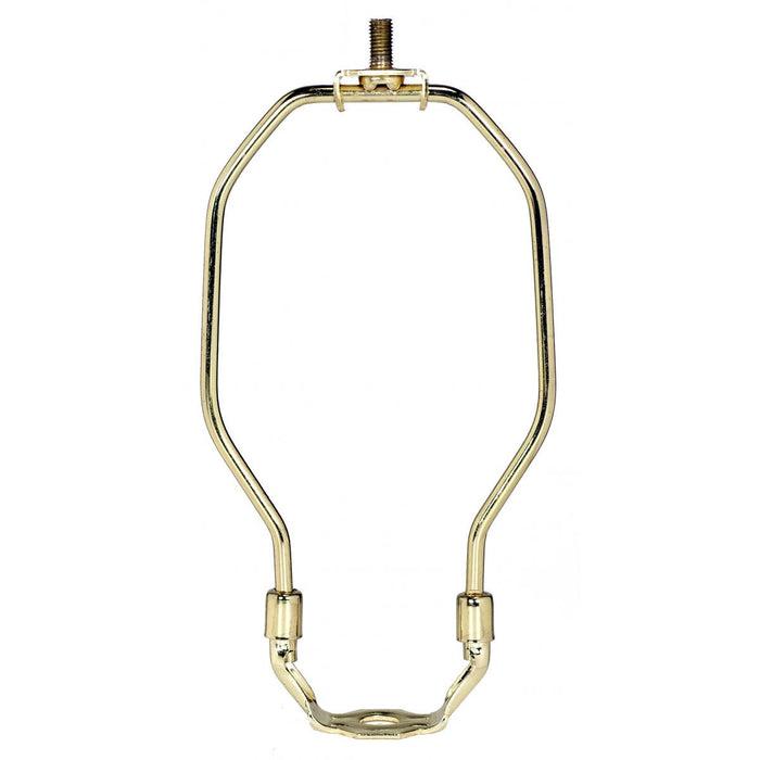Satco 90-570 Light Duty Harp, Polished Brass