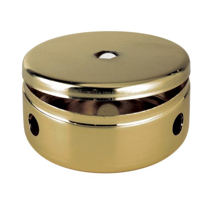 Satco 90-657 Fixture Body And Cover, Brass