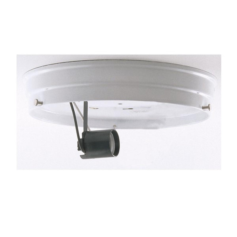 Satco 90-686 One Light Ceiling Pan, White