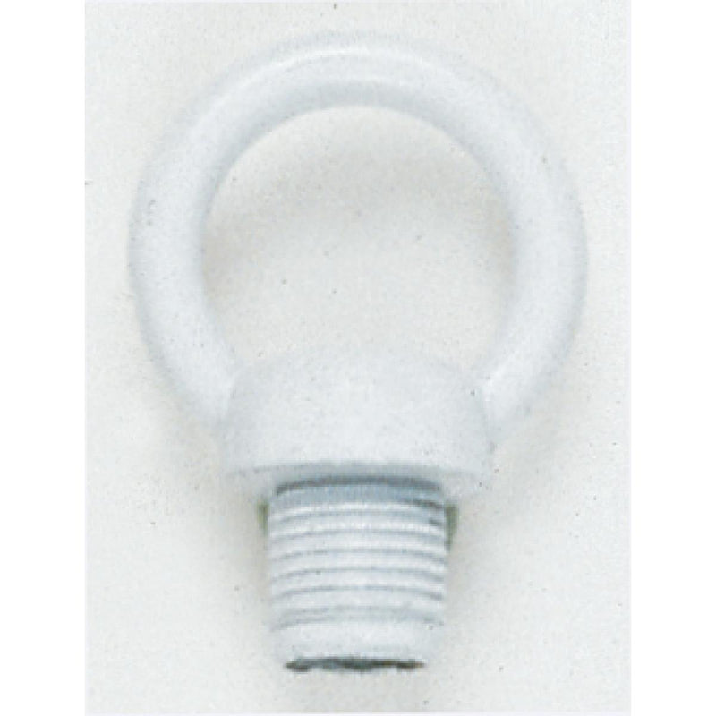 Satco 90-721 1" Male Loop, White
