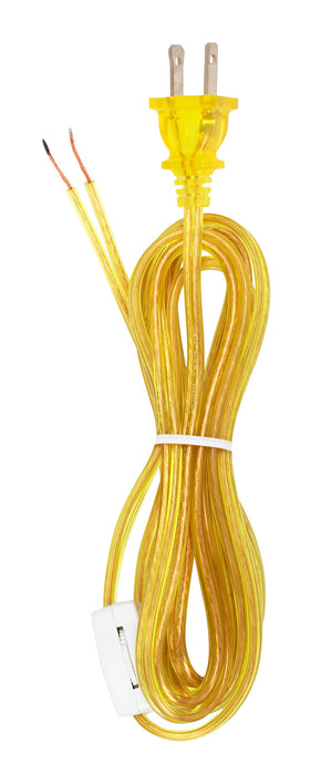 Satco 90-723 Cord Set, Clear Gold