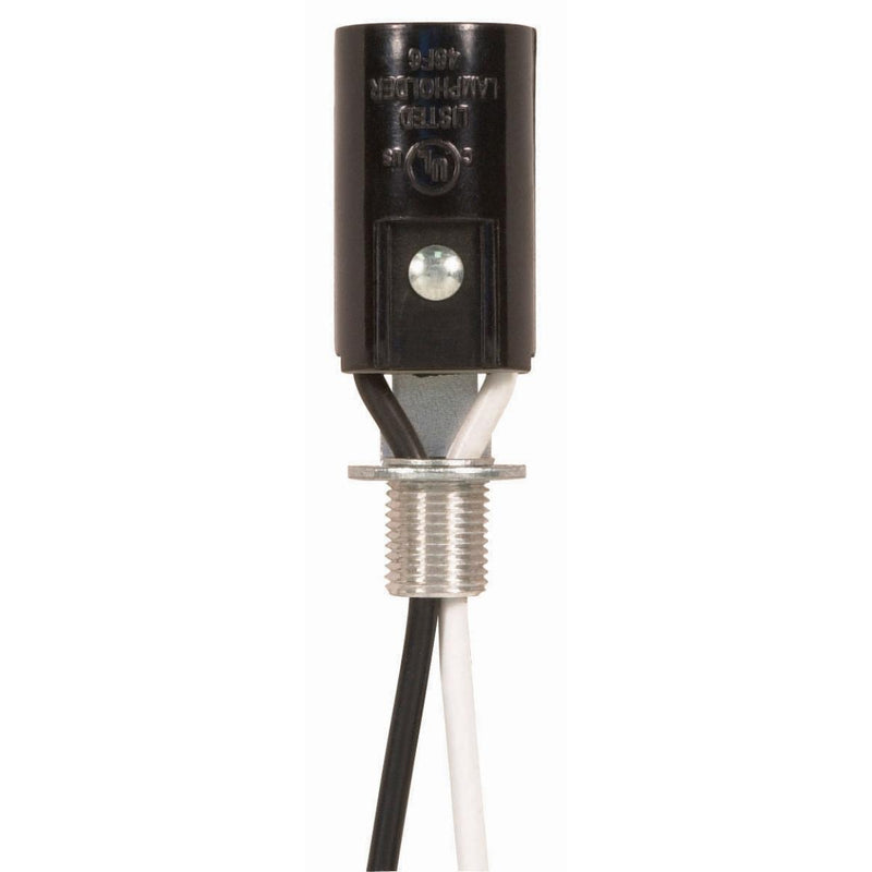 Satco 90-739 Socket, Black